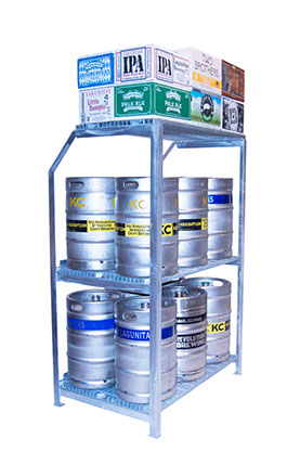 Keg Room Organizer – Keg Room Shelving