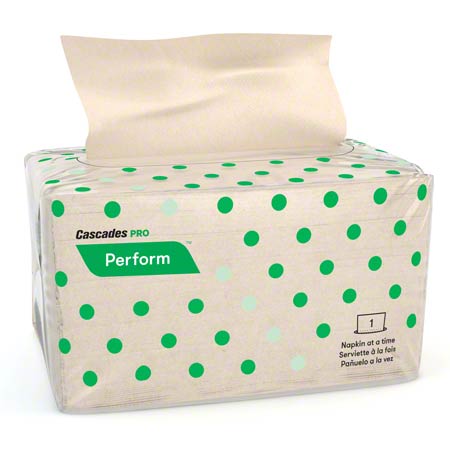 Cascades PRO Perform™ Tandem® Napkin-12.6″ x 8.5″, Nat.